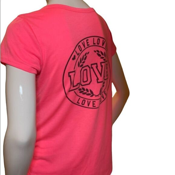 Free Kisses Graphic Love Short Sleeve Tee Medium - Picture 11 of 16